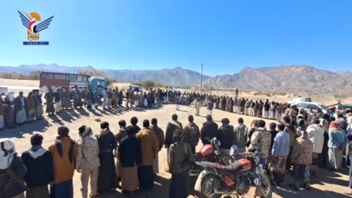 وقفات بمحافظة مأرب تحت شعار "بهويتنا الإيمانية.. ننتصر لقرآننا ومقدساتنا"