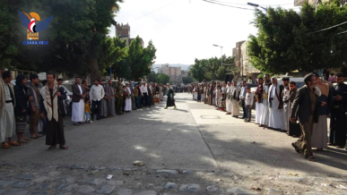 وقفة احتجاجية بمديرية آزال تنديداً بالجرائم البشعة بحق المدنيين السوريين