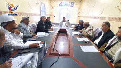 مناقشة مستوى تنفيذ المشاريع الممولة من الوحدة التنفيذية لصيانة الطرق بالبيضاء