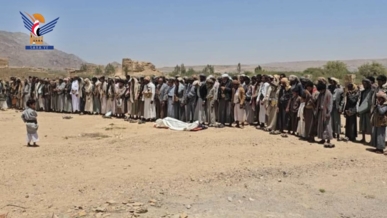 تشييع جثمان نائب مسؤول القطاع الزراعي بمديرية الحميدات في الجوف