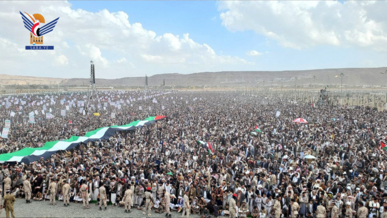 مسيرة جماهيرية كبرى بصعدة إحياءً ليوم القدس العالمي وانتصار لمظلومية غزة 