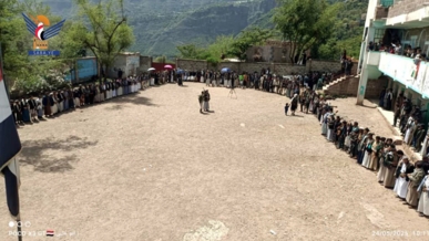 وقفات قبلية بإب تأكيدًا على ثبات الموقف المساند لغزة