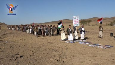 تخرج الدفعة الثانية من دورات طوفان الأقصى بجامعة صعدة