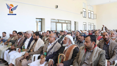 لقاء في يريم لنصرة غزة  