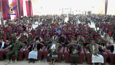 تدشين فعاليات الذكرى السنوية للشهيد القائد بمربع رداع في البيضاء