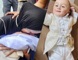 "أيمن".. ابتسامة أمٍّ أطفأها الجوع في غزة