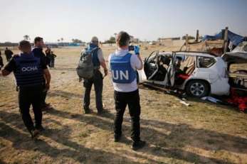  هيومن رايتس ووتش": (إسرائيل)تهاجم مواقع معروفة لعمال إغاثة دوليين