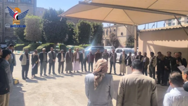 وقفات لكوادر أمانة العاصمة تأكيدا على الجهوزية للجولة القادمة مع الأعداء 