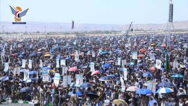 38 مسيرة حاشدة بصعدة نصرة لغزة وإعلاناً للتصعيد في مواجهة العدو