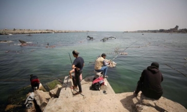 البحرية الصهيونية تعتقل خمسة صيادين فلسطينيين خلال بحثهم عن الطعام وسط مجاعة غزة