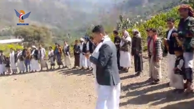  وقفات شعبية في مديريات إب تأكيداً على استمرار التعبئة