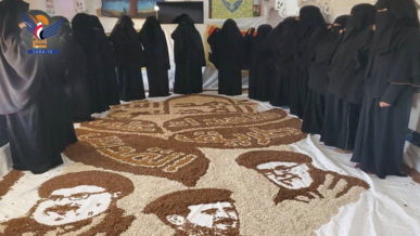 المحويت.. الهيئة النسائية بمديرية شبام كوكبان تسير قافلة عيدية للمرابطين في الجبهات