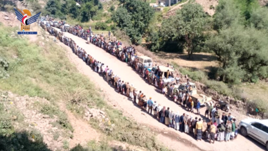 تعز.. لقاء قبلي مسلح بمديرية شرعب الرونة وفاءً للشهداء وتأكيدًا على استمرار النفير