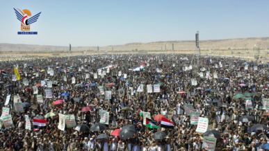 صعدة.. 36 مسيرة حاشدة تأكيداً على الاستمرار في نصرة غزة والمقدسات