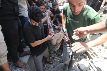 استشهاد 6 فلسطينيين بقصف للعدو الصهيوني مدينتي غزة وخان يونس