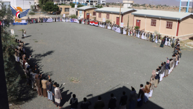 وقفة بجامعة صعدة تأكيداً على الثبات في إسناد غزة