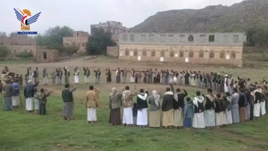 وقفات حاشدة بمحافظة صنعاء مباركة للإنجازات الأمنية ونصرة لفلسطين