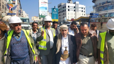 تفقد سير تنفيذ المرحلة الرابعة من مشروع إعادة تأهيل الخط الدائري لمدينة إب تفقد سير تنفيذ المرحلة الرابعة من مشروع إعادة تأهيل الخط الدائري لمدينة إب