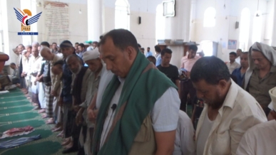 تعز .. تشييع الشهيد بسام المقطري بالراهدة في مديرية خدير
