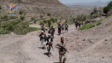 مسير وتطبيق لخريجي دورات "طوفان الأقصى" في جبل الشرق بذمار