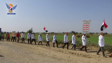 مسيران لخريجي دورات "طوفان الأقصى" بجبل راس والزيدية