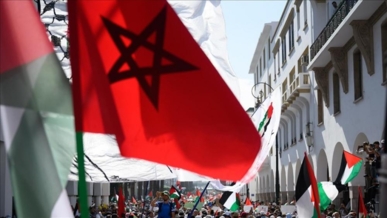 آلاف المغاربة ينظمون وقفات تضامنية مع غزة