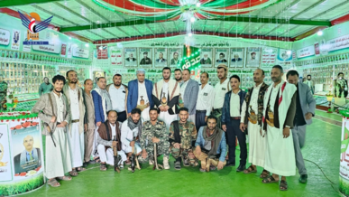 إب.. زيارة لمنتسبي فرع الهيئة العامة للموارد المائية للمعرض المركزي للشهداء 