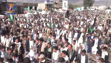 مسيرات حاشدة في ذمار تتويجاً لعامين من العطاء ووفاء لدماء الشهداء