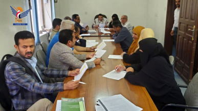 مجلس قيادة وزارة حقوق الإنسان يناقش أنشطة ومهام وخطط الوزارة