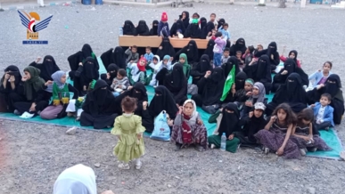 فعالية نسائية في همدان بمحافظة صنعاء بذكرى المولد النبوي الشريف 