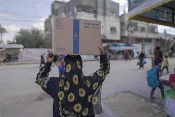 برنامج الأغذية العالمي يعلن استئناف العمل في نقاط التوزيع التابعة له في غزة