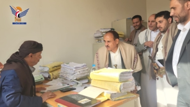 النائب العام يتفقد سير عمل النيابات في محافظة عمران