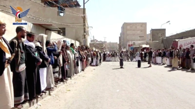 وقفات بأمانة العاصمة تأكيدا على ثبات الموقف المناصر لغزة واستمرار التعبئة