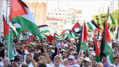 تظاهرات في المغرب دعما لـ"أسطول الصمود" ورفضا للإبادة بغزة