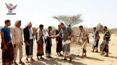 محافظ حجة يتفقد أحوال المرابطين في ميدي وحيران