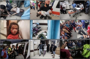 30 شهيداً من عائلة واحدة بقصف صهيوني على منزل في محيط مجمع الشفاء الطبي