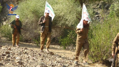 مناورة لخريجي دفعة الشهيد زكريا حجر من قيادات التعبئة بحجة