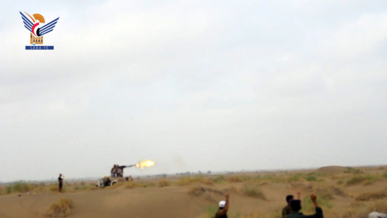 مناورة لدفعة من وحدات التعبئة العامة بمديرية التحيتا بالحديدة