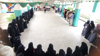 وقفة في كلية التربية ومركز التعليم المستمر في باجل تضامنا مع غزة