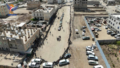 وقفات قبلية بمديريات محافظة صنعاء نصرة لغزة وإعلانا للبراءة من الخونة