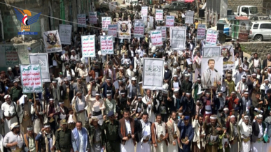 أبناء محافظة ريمة يحتفلون بيوم الولاية