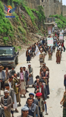 حجة.. مسير لخريجي الدورات العسكرية المفتوحة في المحابشة