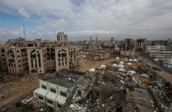 استشهاد 4 فلسطينيين في قصف صهيوني لمنزل شرقي خان يونس