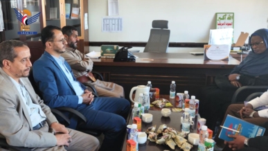 محافظ ذمار يلتقي رئيسة بعثة منظمة أطباء بلا حدود السويسرية