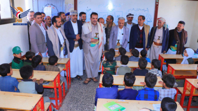 تفقد الدورات الصيفية في مديرية همدان بمحافظة صنعاء