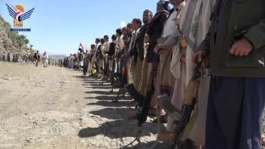 صنعاء.. مسيرات ووقفات لمنتسبي قوات التعبئة في الحيمة الداخلية