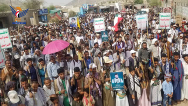 حجة تحتشد في 265 ساحة تأكيدا على عدم التهاون أمام إبادة غزة