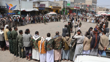 وقفات في مدينة ذمار تضامنا مع الشعب الفلسطيني