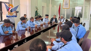  مناقشة جوانب التنسيق والتعاون بين وزارة النقل والأشغال وشرطة المرور