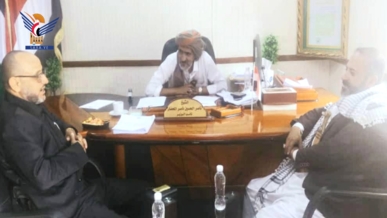 المحضار وجريب يناقشان خطة محافظة لحج للعام 1448هـ